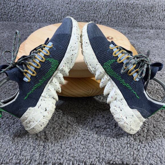 Nike Space Hippie 01 Running Shoes Mens Size 7 Obsidian Signal Blue Gym Sneakers - Picture 5 of 7